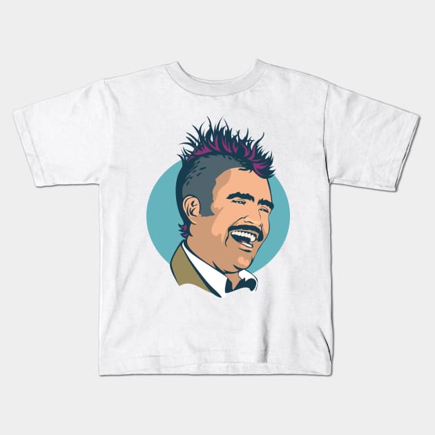 Vicente Fernandez Punk Kids T-Shirt by Sauher